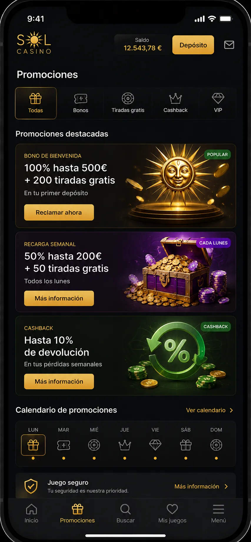 App de Sol Casino Chile — apuestas deportivas